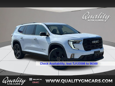 2026 GMC Acadia