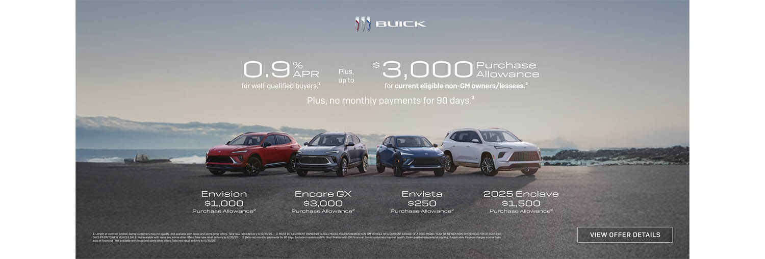 0.9% APR For Well-Qualified Buyers