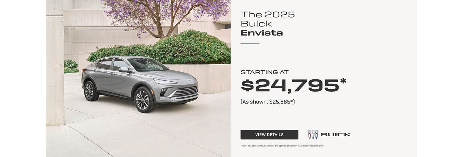 2025 Buick Envista Starting at $24,795